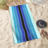 Pacific Stripe Cotton Oversized 4 Piece Beach Towel Set
